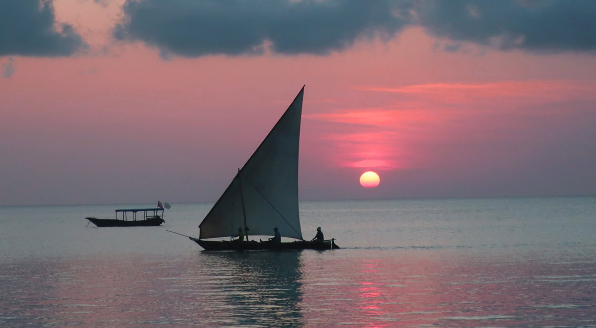 zanzibar sunset view