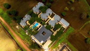 Kahawa House viewed from top